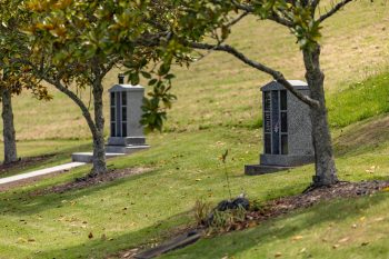 A columbarium is a popular option for burial of ashes Scenic location for interment of ashes